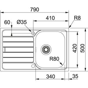 Franke Spark SKL 611-79