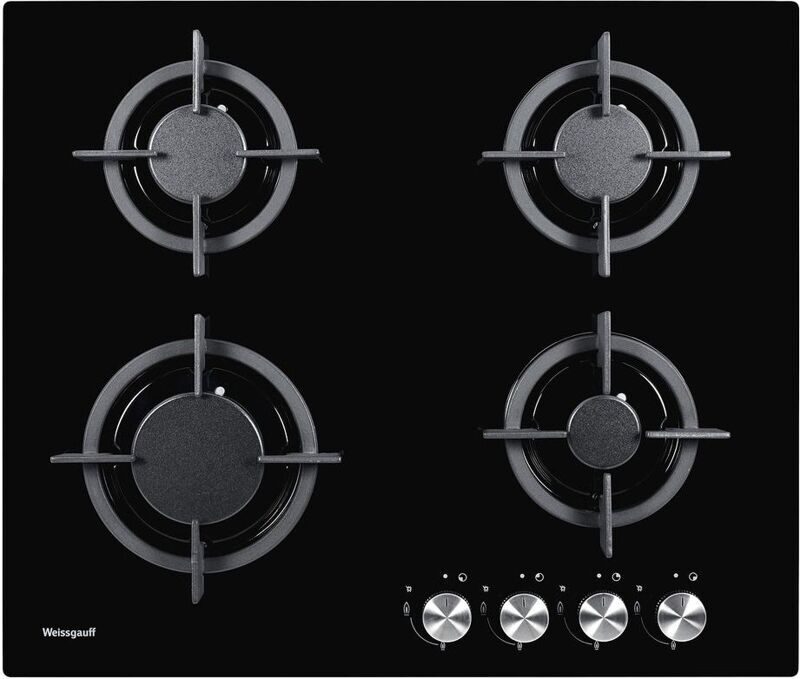 Газовая варочная панель Weissgauff HG 604 BG